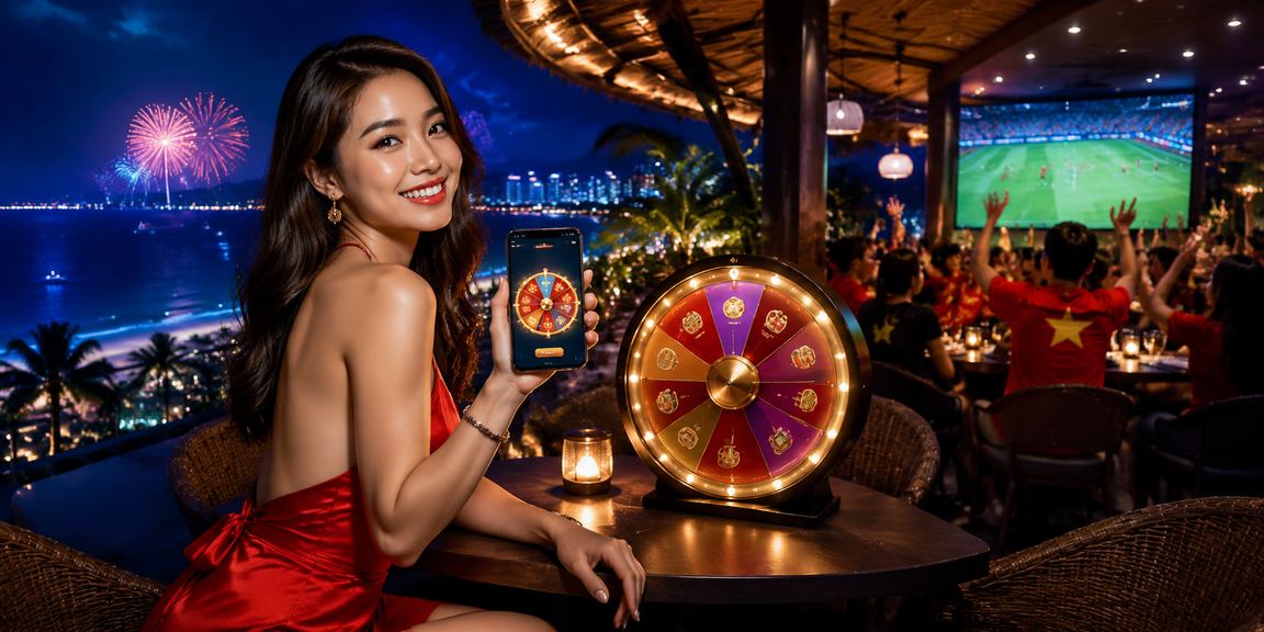Sự kiện quay số may mắn tại bãi biển Đà Nẵng với không khí rực rỡ mùa hè