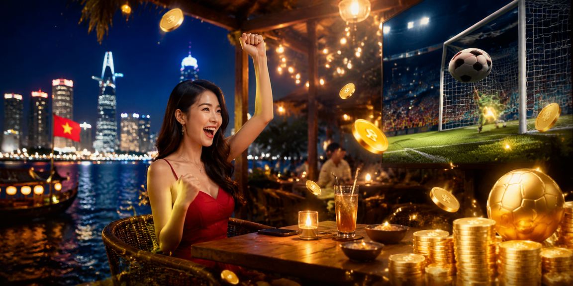 Người dùng tại Sài Gòn đăng nhập tài khoản cá cược trực tuyến qua điện thoại bên tách cà phê